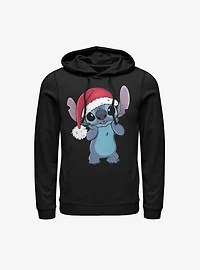 Disney Lilo And Stitch Santa Hat Hoodie