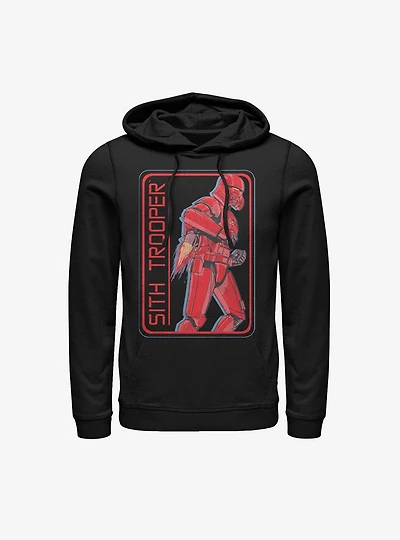 Star Wars Episode IX: The Rise Of Skywalker Retro Sith Trooper Hoodie