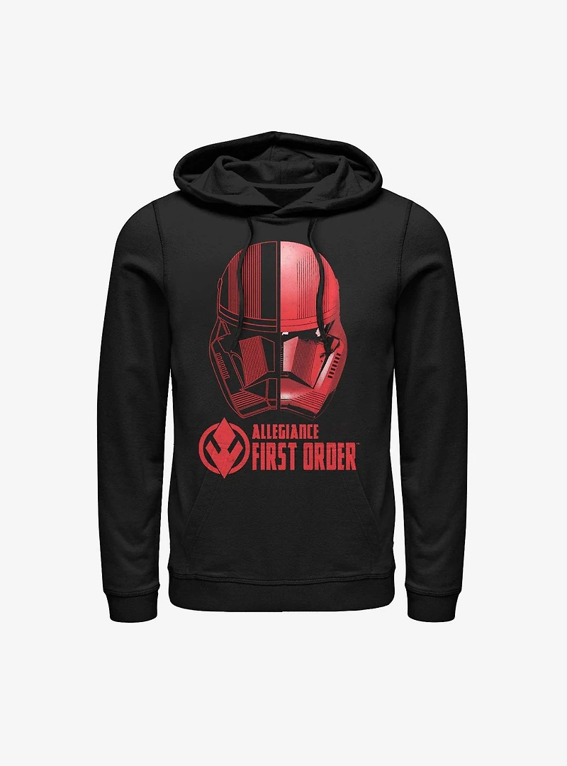Star Wars Episode IX: The Rise Of Skywalker Split Sith Trooper Hoodie