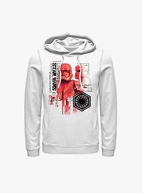 Star Wars Episode IX: The Rise Of Skywalker Red Trooper Schematic Hoodie
