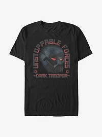 Star Wars The Mandalorian Season 2 Unstoppable Dark Trooper T-Shirt