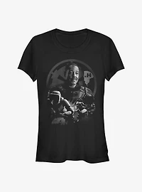 Star Wars The Mandalorian Moff Gideon Imperial Girls T-Shirt