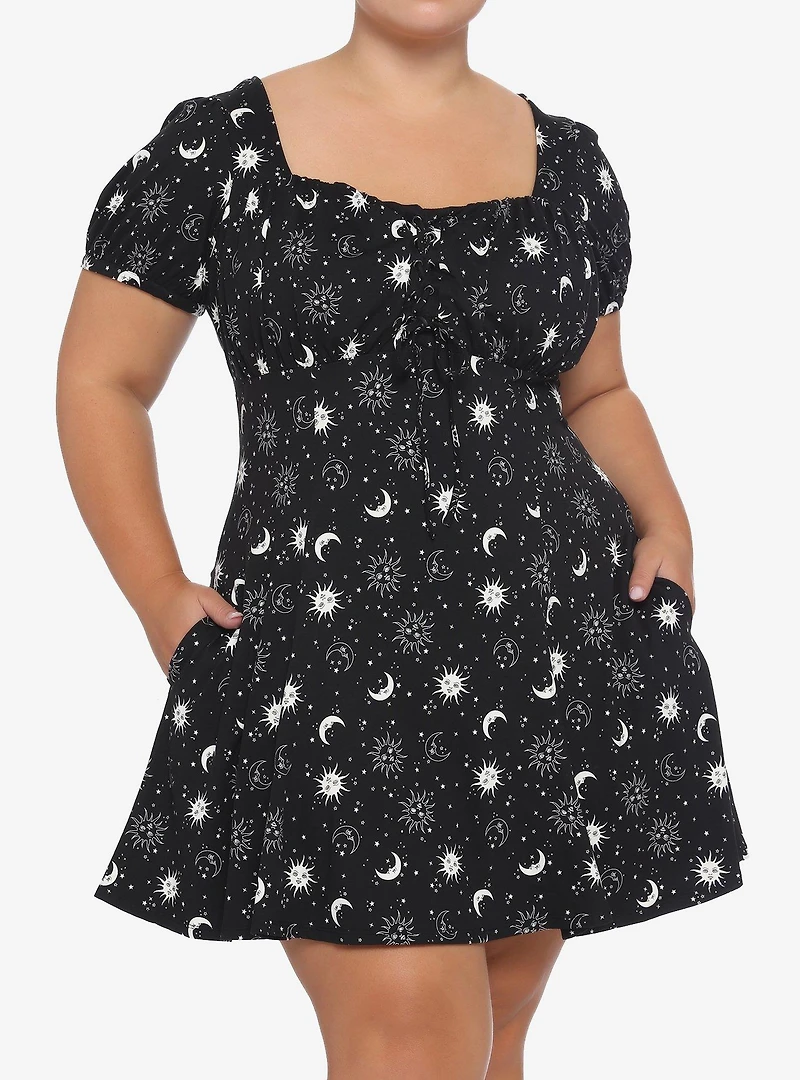 Black Celestial Empire Dress Plus Size