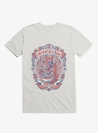 Dragon Emblem Japanese Food Club White T-Shirt