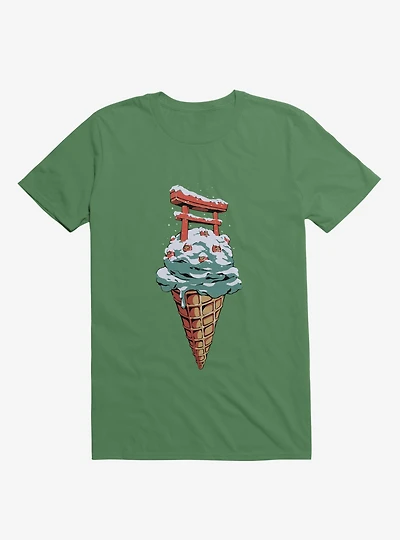 Japanese Flavor Ice Cream Irish Green T-Shirt