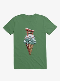 Japanese Flavor Ice Cream Irish Green T-Shirt