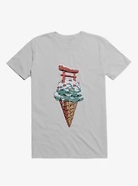 Japanese Flavor Ice Cream Grey T-Shirt