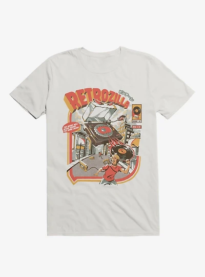 Retro Soundzilla Music Will Not Sound The Same White T-Shirt