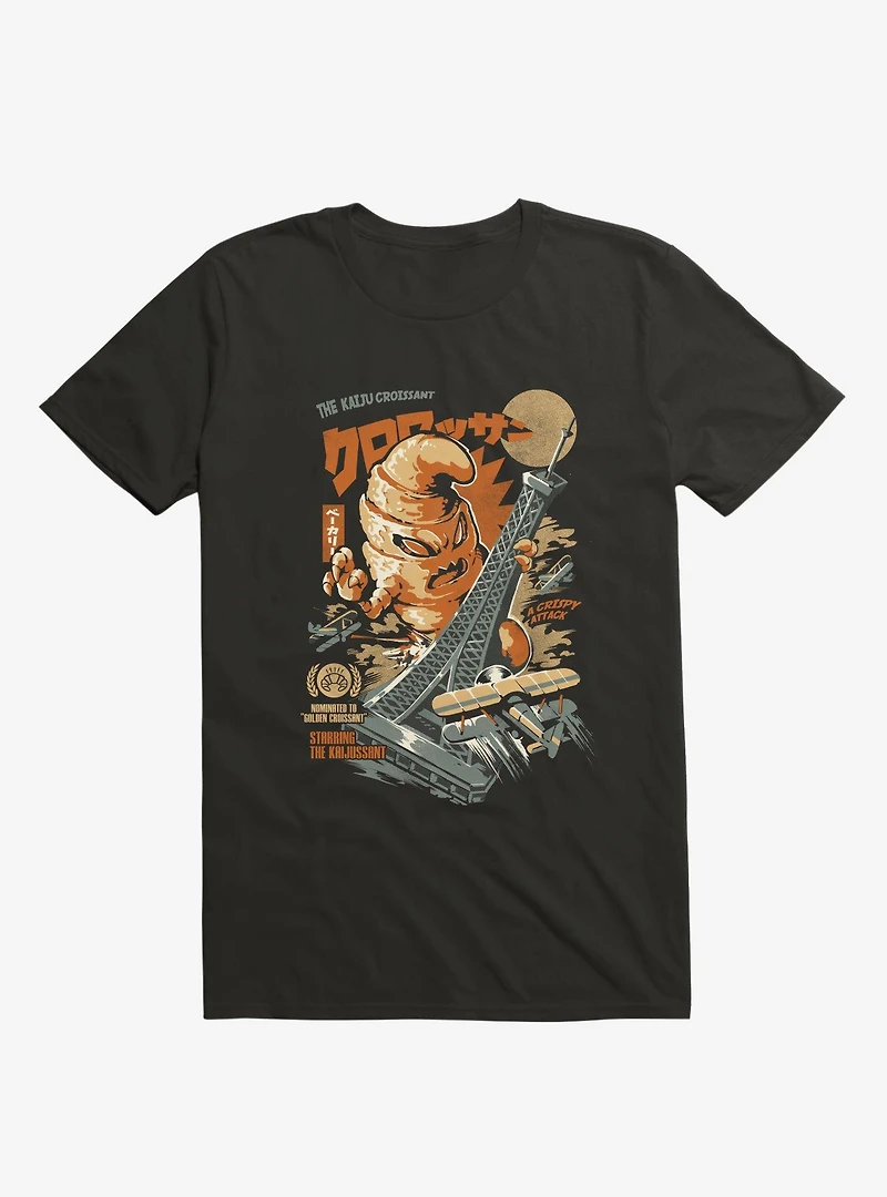 The Kaijussant Attack Black T-Shirt