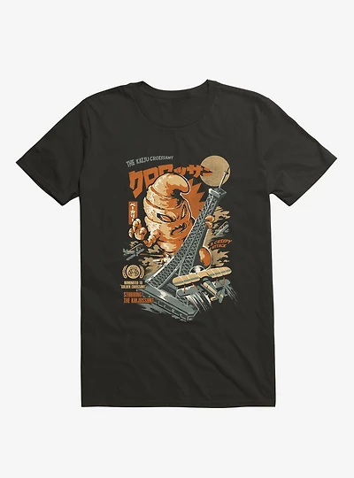 The Kaijussant Attack Black T-Shirt