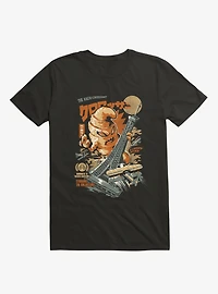 The Kaijussant Attack Black T-Shirt