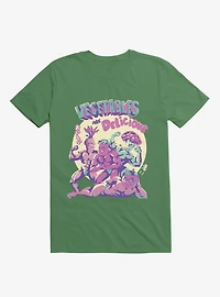 Vegetables Are Delicious Kelly Green T-Shirt