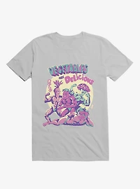Vegetables Are Delicious Ice Grey T-Shirt
