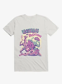 Vegetables Are Delicious White T-Shirt