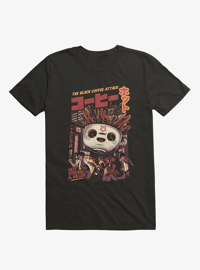 Black Magic Coffee Attack T-Shirt