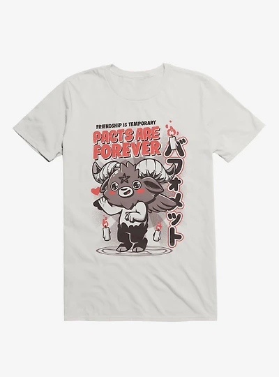 Pacts Are Forever Satan Black T-Shirt