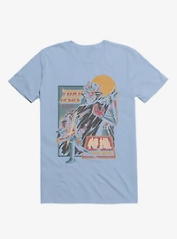 TokuJesus VS. Techno Devil Light Blue T-Shirt