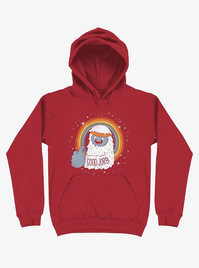 Good Jorb! Red Hoodie