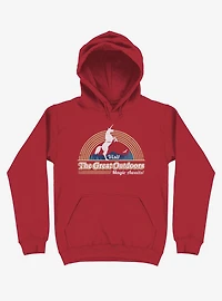 Magic Awaits! Unicorn Red Hoodie