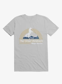 Magic Awaits! Unicorn Silver T-Shirt