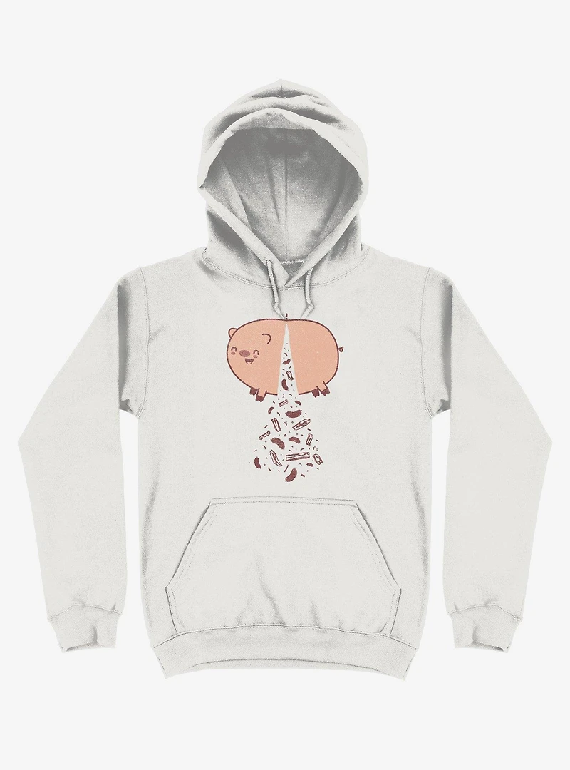 Pignata Pig White Hoodie