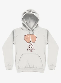 Pignata Pig White Hoodie