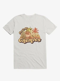 Surf's Up Gnomies White T-Shirt