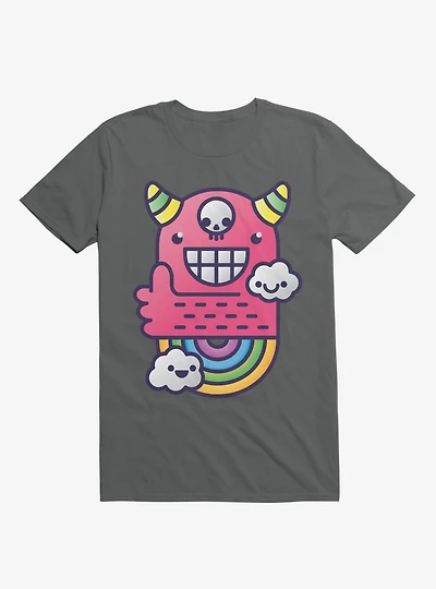 U Are Best Good Friend! Rainbow Asphalt Grey T-Shirt