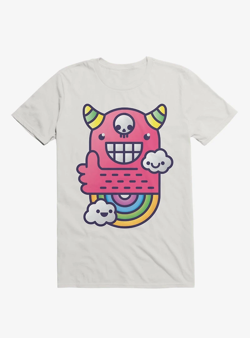U Are Best Good Friend! Rainbow White T-Shirt