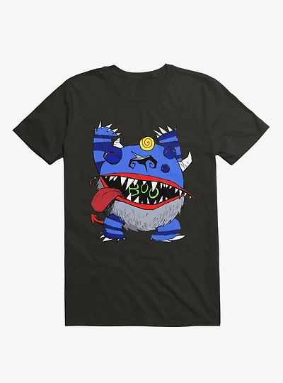 Boo Monster Bug-A-Boo Black T-Shirt