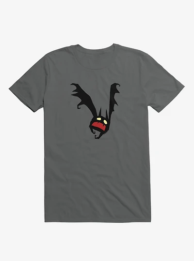 Spooky Little Bat Asphalt Grey T-Shirt