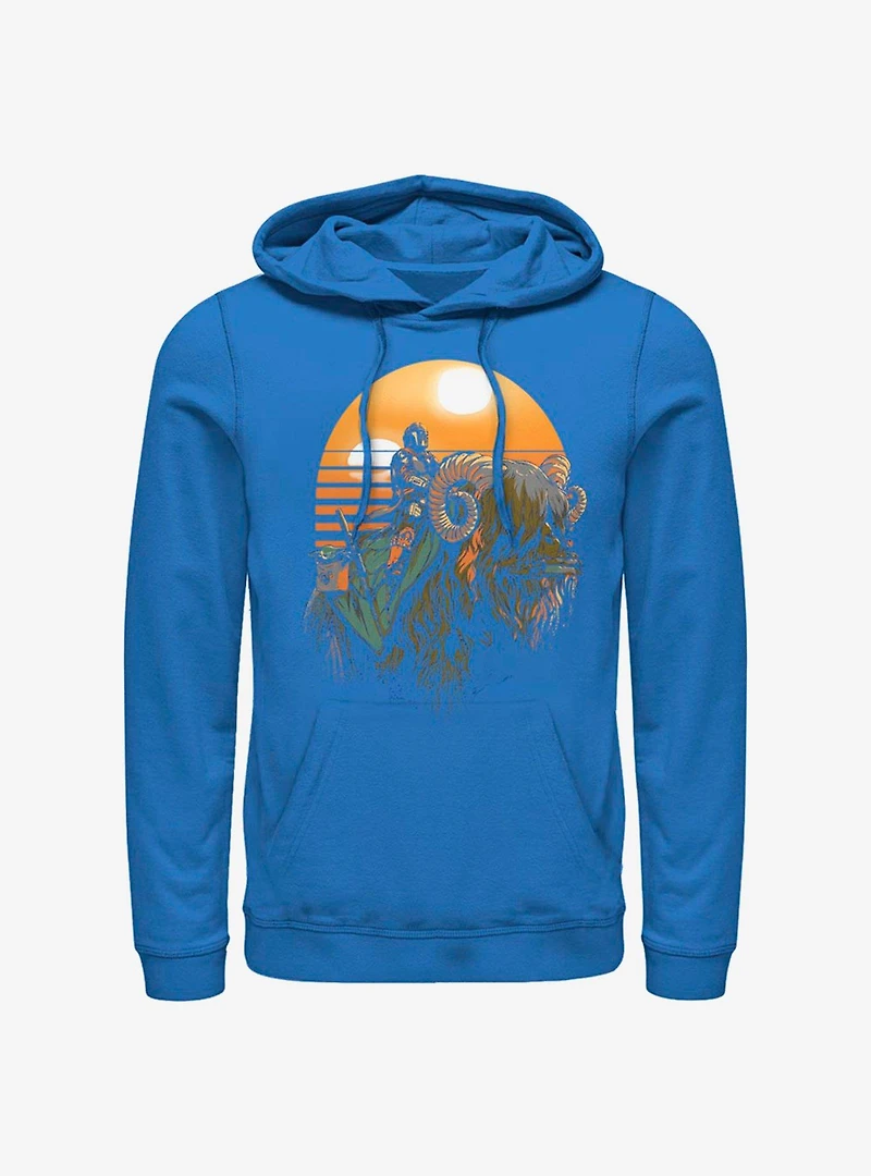 Star Wars The Mandalorian Bantha Riders Hoodie