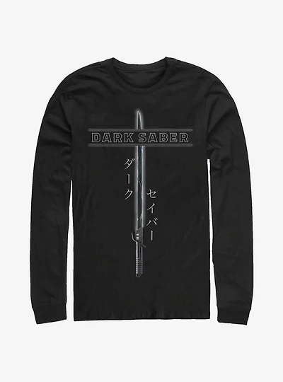 Star Wars The Mandalorian Dark Saber Long-Sleeve T-Shirt