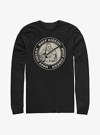 Star Wars The Mandalorian Moff Gideon Circle Long-Sleeve T-Shirt