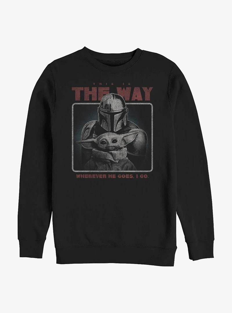 Star Wars The Mandalorian Retro This Is Way Sweatshirt