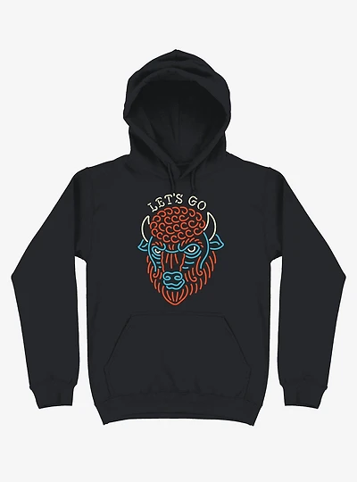 Let's Go Horns Hoodie