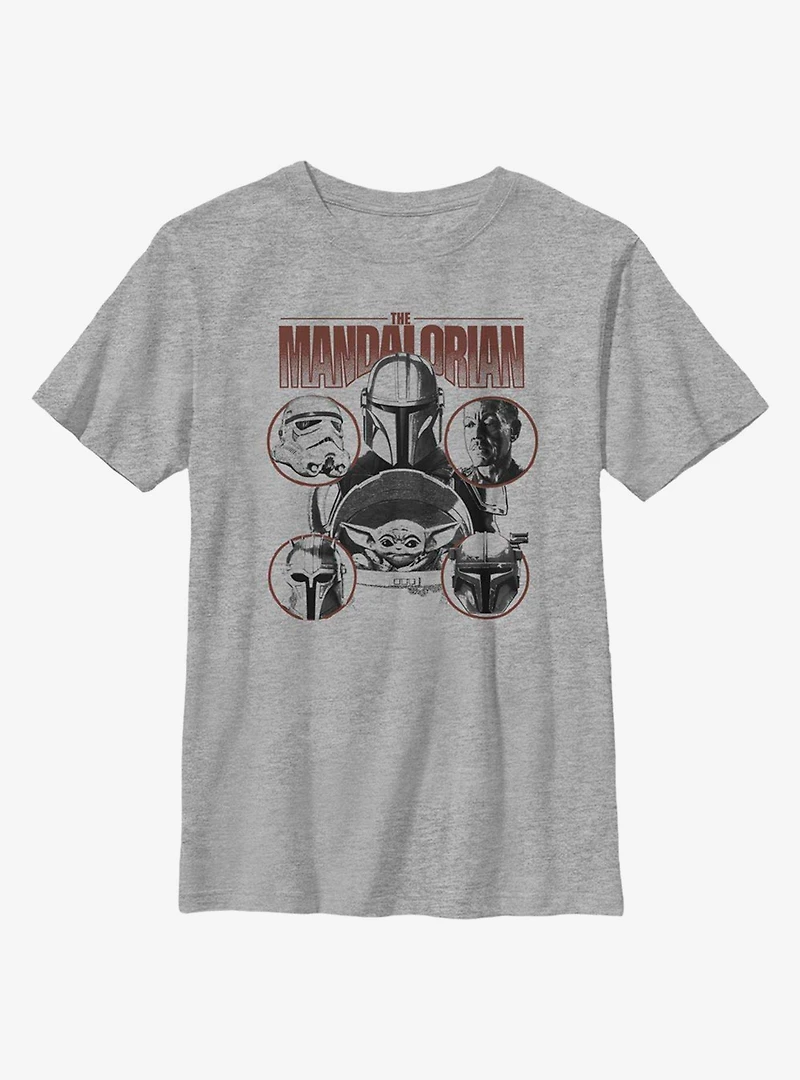 Star Wars The Mandalorian Favored Odds Youth T-Shirt