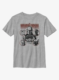 Star Wars The Mandalorian Favored Odds Youth T-Shirt