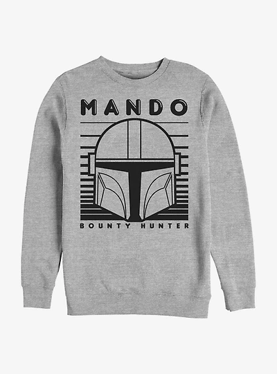 Star Wars The Mandalorian Mando Monotone Sweatshirt