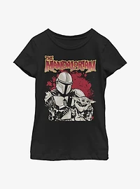 Star Wars The Mandalorian Nice Pair Youth Girls T-Shirt