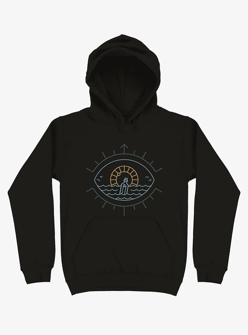 Eye Sea Note The Bottle Hoodie