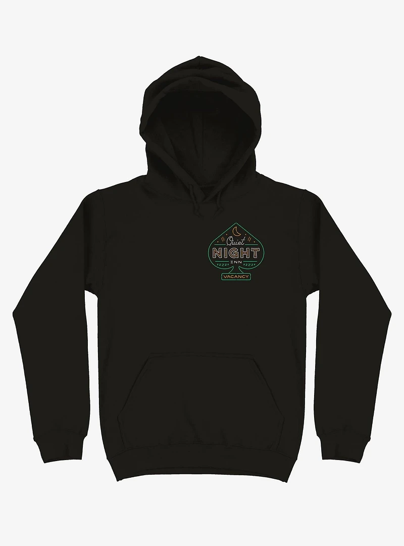Quiet Night Inn Vacancy Spade Hoodie