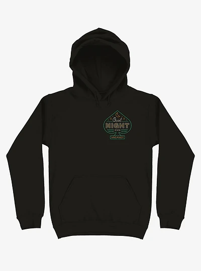 Quiet Night Inn Vacancy Spade Hoodie