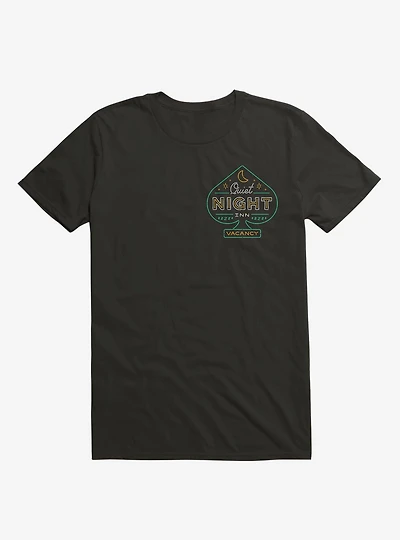 Quiet Night Inn Vacancy Spade T-Shirt