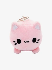 Tasty Peach Meowchi Strawberry Plush Key Chain