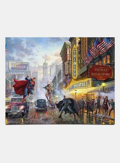 DC Comics Batman Superman Wonder Woman Art Prints
