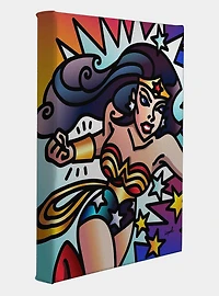 DC Comics Wonder Woman By Lisa Lopuck Gallery Wrapped Canvas