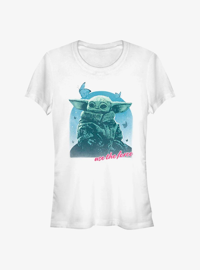 Star Wars The Mandalorian Child Use Force Girls T-Shirt