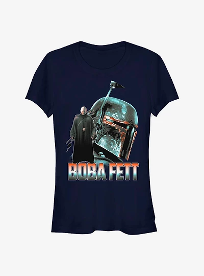 Star Wars The Mandalorian Boba Fett Girls T-Shirt
