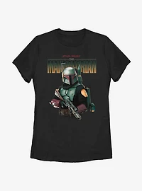 Star Wars The Mandalorian Season 2 Boba Fett Womens T-Shirt